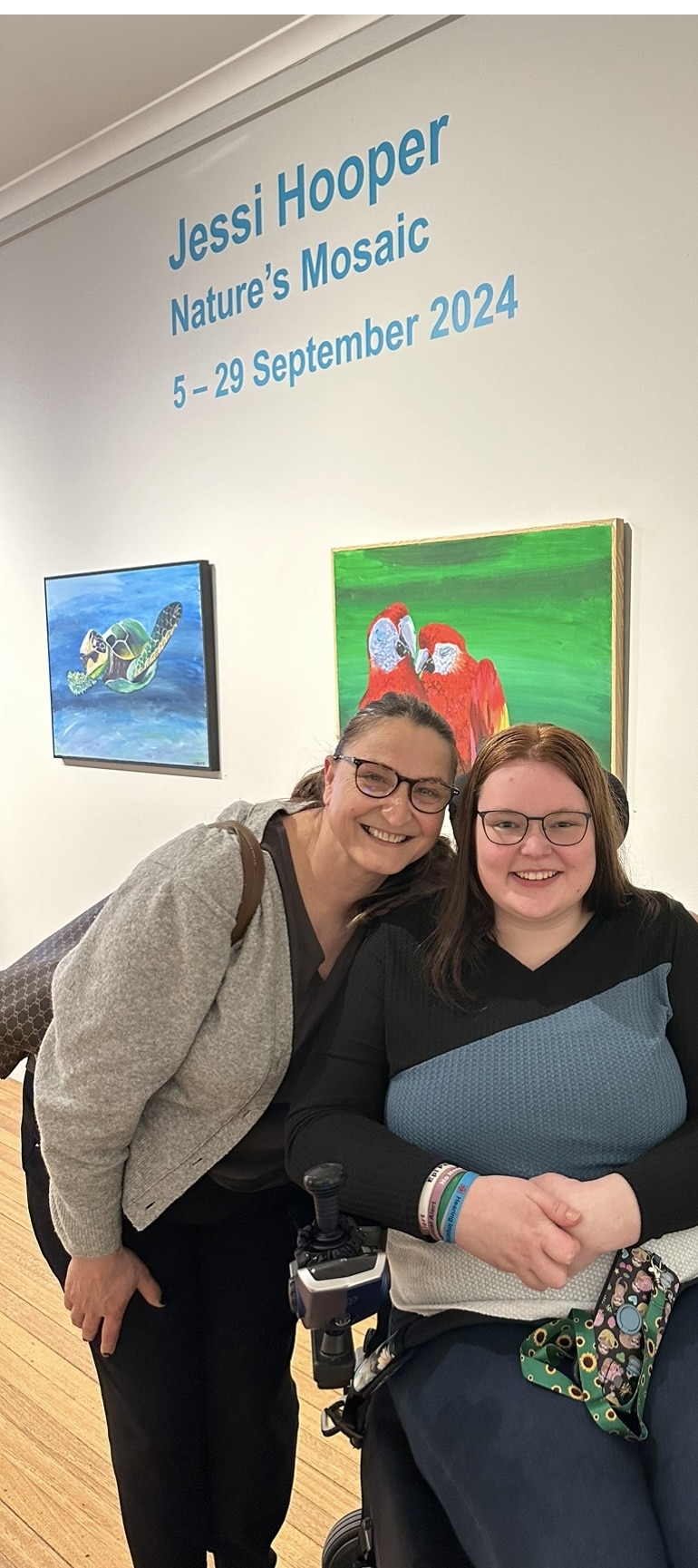 Jessi Hoopers sold out exhibition